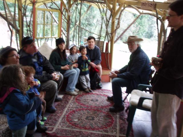 In the Tea Whale tea house